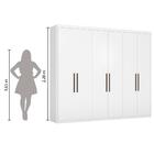 Guarda Roupa Casal 6 Portas 3 Gavetas Sumatra Demobile