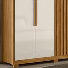Guarda Roupa Casal 6 Portas 4 Gav 0340 Moval