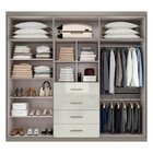 Guarda Roupa Casal 6 Portas 4 Gaveta Londres Espresso Móveis