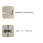 Guarda Roupa Casal 6 Portas 4 Gavetas 180cm Oregon