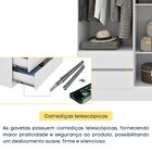 Guarda Roupa Casal 6 Portas 4 Gavetas 180cm Oregon