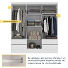 Guarda Roupa Casal 6 Portas 4 Gavetas 180cm Oregon