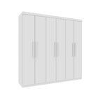 Guarda Roupa Casal 6 Portas 4 Gavetas 219cm Lima Espresso Móv