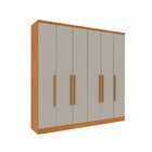 Guarda Roupa Casal 6 Portas 4 Gavetas 239cm Veneza
