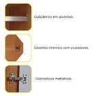 Guarda Roupa Casal 6 Portas 4 Gavetas 239cm Veneza