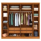 Guarda Roupa Casal 6 Portas 4 Gavetas 239cm Veneza