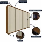 Guarda-roupa Casal 6 Portas 4 Gavetas Absolut New 100% Mdf Ca