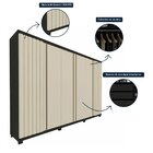 Guarda Roupa Casal 6 Portas 4 Gavetas Absolut New  Grafite/of