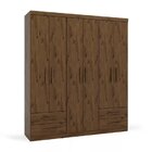 Guarda Roupa Casal 6 Portas 4 Gavetas Advantage Batrol Móveis