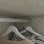 Guarda Roupa Casal 6 Portas 4 Gavetas Americano  Cinza