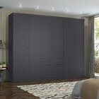 Guarda Roupa Casal 6 Portas 4 Gavetas Americano Henn