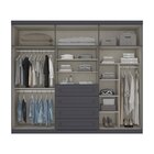 Guarda Roupa Casal 6 Portas 4 Gavetas Americano Henn