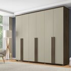 Guarda-roupa Casal 6 Portas 4 Gavetas Amsterdã Rv Móveis Frei