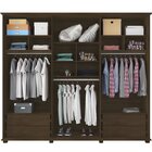 Guarda-roupa Casal 6 Portas 4 Gavetas Amsterdã Rv Móveis Frei