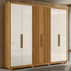 Guarda Roupa Casal 6 Portas 4 Gavetas Araguaia Moval