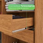 Guarda-roupa Casal 6 Portas 4 Gavetas Atlanta  Cinamomo