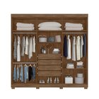 Guarda Roupa Casal 6 Portas 4 Gavetas Belém Albatroz Móveis A