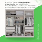 Guarda-roupa Casal 6 Portas 4 Gavetas Coliseu Branco