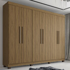 Guarda Roupa Casal 6 Portas 4 Gavetas Coliseu Top Imop Móveis