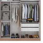 Guarda Roupa Casal 6 Portas 4 Gavetas Com Espelho Castellaro