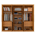 Guarda Roupa Casal 6 Portas 4 Gavetas Com Pés News 6000-50 Ar