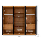 Guarda Roupa Casal 6 Portas 4 Gavetas Com Pés News 6000-50 Ar