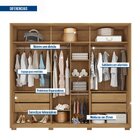 Guarda Roupa Casal 6 Portas 4 Gavetas Com Pés Suburban Espres