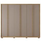 Guarda Roupa Casal 6 Portas 4 Gavetas Com Pés Suburban Espres