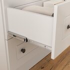 Guarda-roupa Casal 6 Portas 4 Gavetas Fort Branco