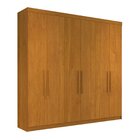 Guarda Roupa Casal 6 Portas 4 Gavetas França Cinamomo