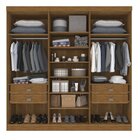 Guarda Roupa Casal 6 Portas 4 Gavetas Ipanema Cinamomo/grafite