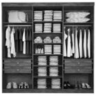 Guarda Roupa Casal 6 Portas 4 Gavetas - Leblon-branco - Móvei