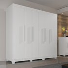 Guarda Roupa Casal 6 Portas 4 Gavetas Londres Prime Imop Móve