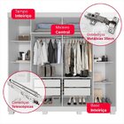 Guarda Roupa Casal 6 Portas 4 Gavetas Londres Prime Imop Móve