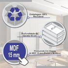 Guarda Roupa Casal 6 Portas 4 Gavetas Madri Ypê