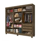 Guarda-roupa Casal 6 Portas 4 Gavetas Malibu J&móveis Jequiti