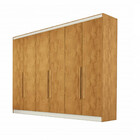 Guarda Roupa Casal 6 Portas 4 Gavetas Mdf Oslo Made Marcs