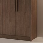 Guarda Roupa Casal 6 Portas 4 Gavetas Miami 100% Mdf Cacau