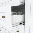 Guarda Roupa Casal 6 Portas 4 Gavetas Mississipi  Branco Hp