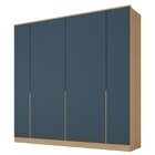 Guarda Roupa Casal 6 Portas 4 Gavetas Olivia Espresso Móveis