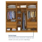 Guarda Roupa Casal 6 Portas 4 Gavetas Orlando Cinamomo