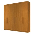 Guarda Roupa Casal 6 Portas 4 Gavetas Orlando Cinamomo