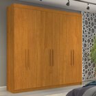 Guarda Roupa Casal 6 Portas 4 Gavetas Orlando Cinamomo