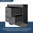 Guarda Roupa Casal 6 Portas 4 Gavetas Primacy   Black