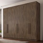 Guarda Roupa Casal 6 Portas 4 Gavetas Roma Conquista Móveis C