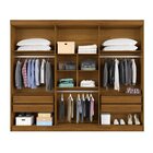 Guarda Roupa Casal 6 Portas 4 Gavetas Roma Conquista Móveis R
