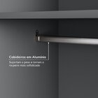 Guarda Roupa Casal 6 Portas 4 Gavetas Sarah Cabecasa Madeirao