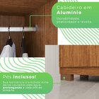 Guarda Roupa Casal 6 Portas 4 Gavetas Sevilha Prime  Cinamomo