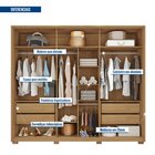 Guarda-roupa Casal 6 Portas 4 Gavetas Suburban Espresso Móvei