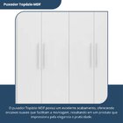 Guarda Roupa Casal 6 Portas 4 Gavetas Supreme Branco
